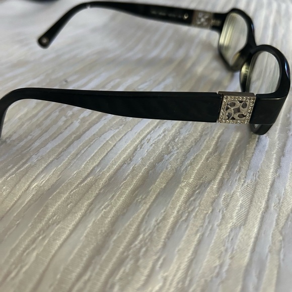 Coach prescription glasses (black/rectangular) - Picture 2 of 3